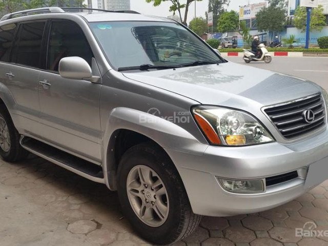 Bán Lexus Gx470 số tự động, 2 cầu, màu bạc 2008, đK 8/2009 nhập Mỹ