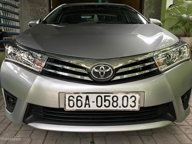 Bán Toyota Altis Sx 2017, bản G số tay, màu bạc0