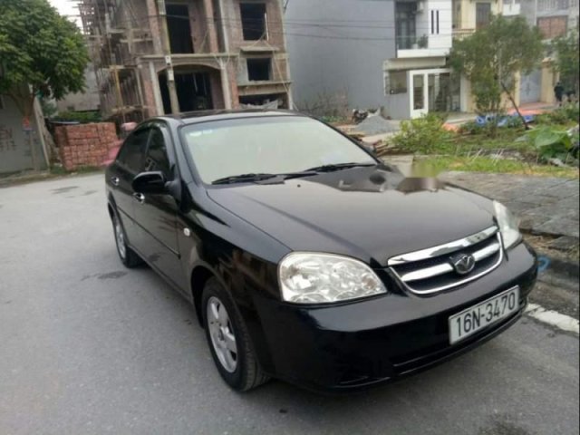 Cần bán lại xe Daewoo Lacetti năm sản xuất 2010, màu đen chính chủ, 250 triệu