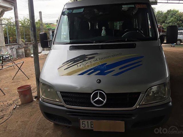 Cần bán xe Mercedes Sprinter 311 sản xuất năm 2009, màu bạc