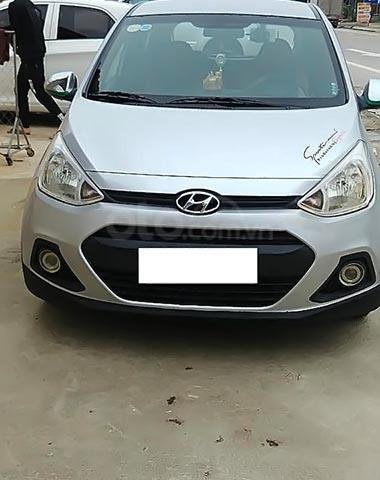 Bán Hyundai Grand i10 sản xuất năm 2014, màu bạc, nhập khẩu