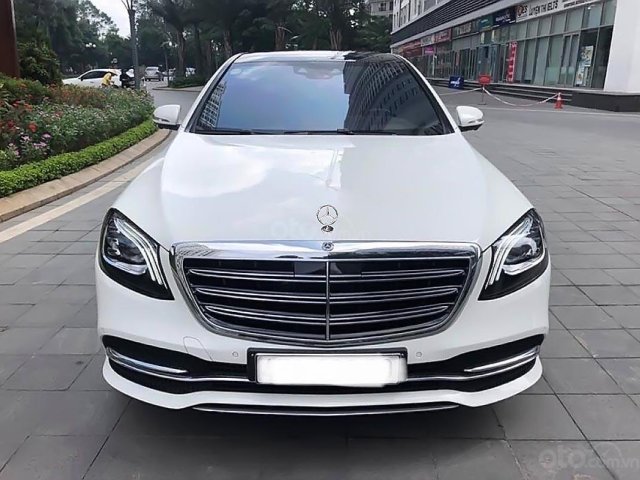 Cần bán Mercedes S450 L Luxury sản xuất năm 2018, màu trắng, nhập khẩu