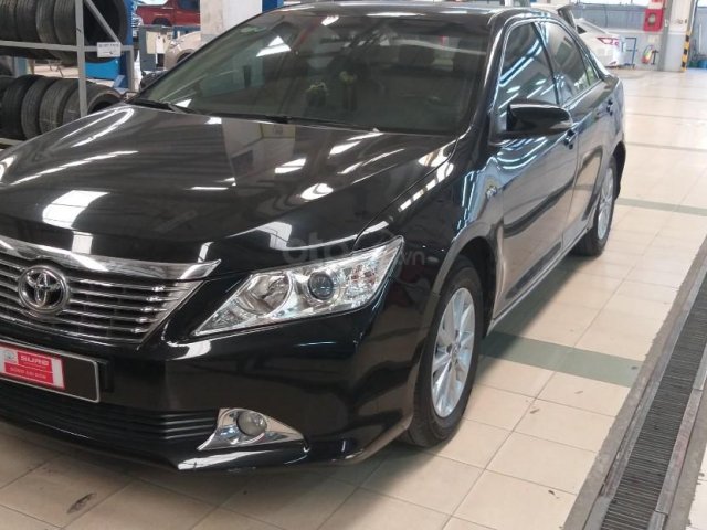 Bán Toyota Camry 2.0E 2012, màu đen, xe gia đình mới đi 80.000km, xem xe thích ngay, giá còn fix