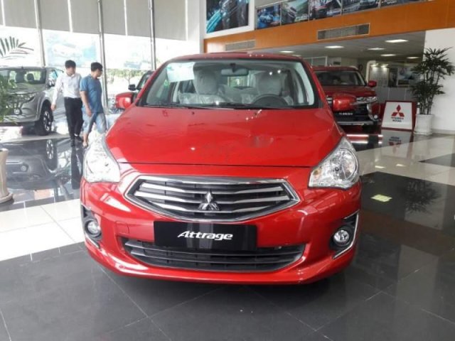 Bán Mitsubishi Attrage MT sản xuất năm 2019, màu đỏ, nhập khẩu, giá 376tr