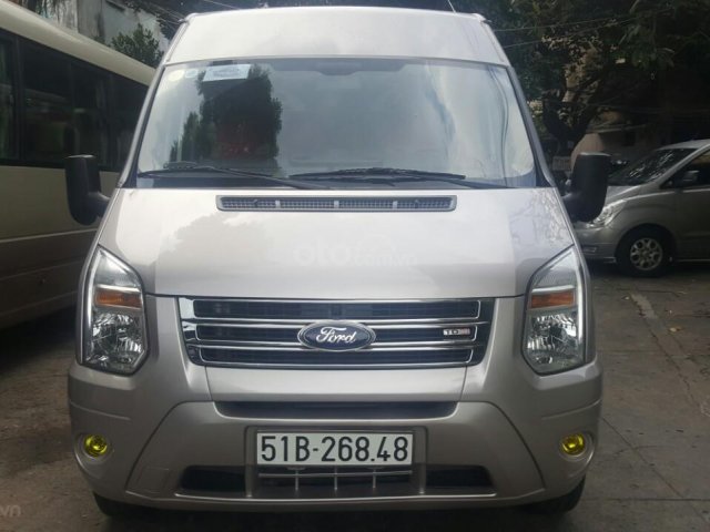 Bán ô tô Ford Transit 2016, màu bạc, liên hệ Thanh