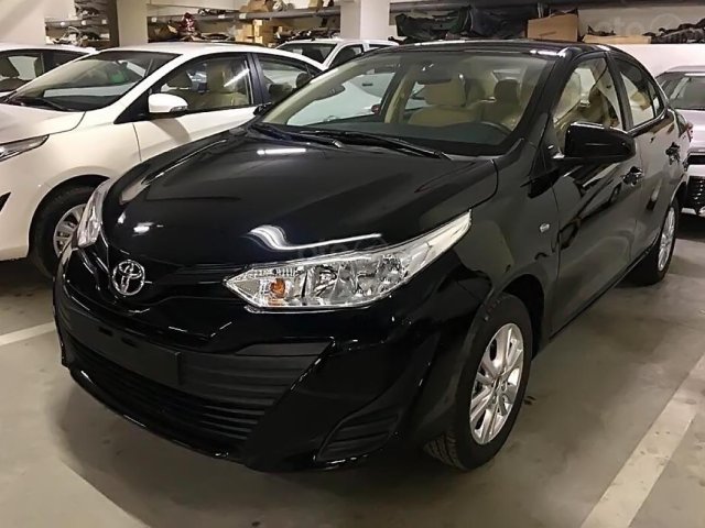 Bán ô tô Toyota Vios 1.5E MT đời 2019, màu đen0