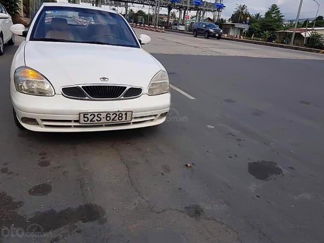 Bán Daewoo Nubira II 1.6 năm 2000, màu trắng xe gia đình giá cạnh tranh