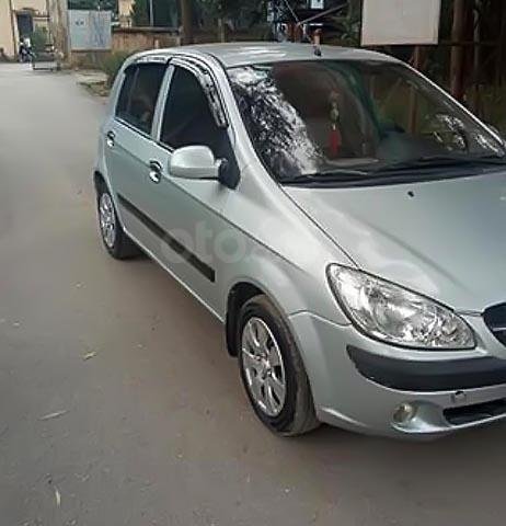 Cần bán Hyundai Getz 1.1 MT đời 2009, màu bạc, xe nhập chính chủ