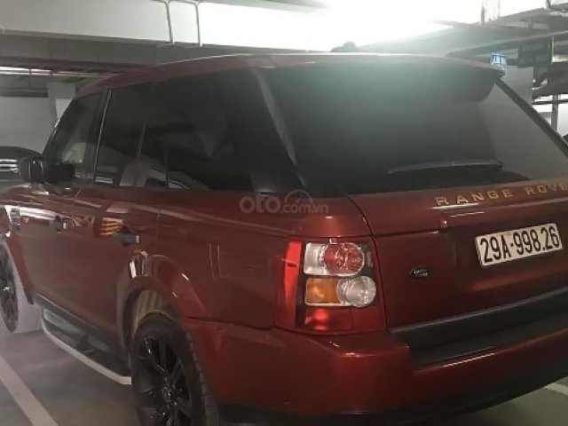 Cần bán gấp LandRover Range Rover Supercharged 4.2 sản xuất năm 2008, màu đỏ, nhập khẩu