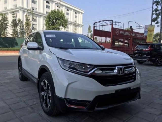 Bán Honda CR V sản xuất năm 2018, màu trắng, xe nhập