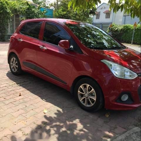 Bán Hyundai Grand i10 1.2AT năm 2016, màu đỏ, nhập khẩu
