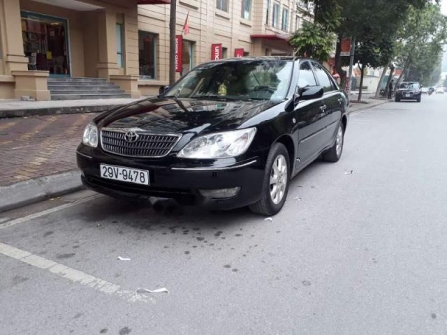 Bán Toyota Camry đời 2005, màu đen  