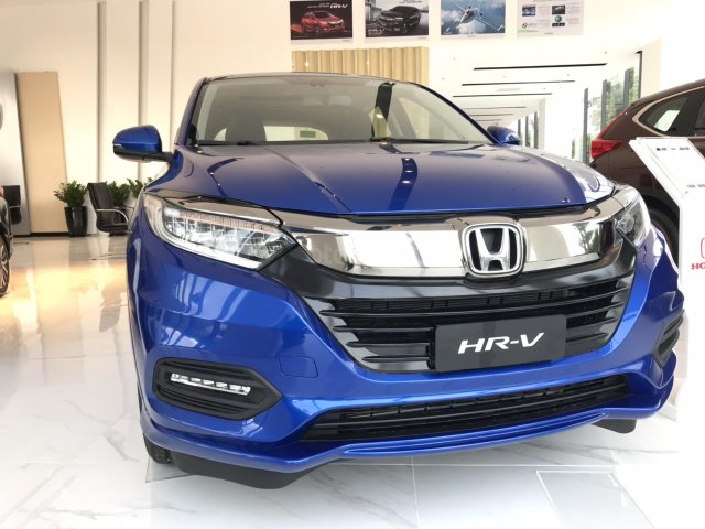 Bán Honda HR-V Top xanh dương 2019, hàng cực hiếm đứt hàng 1 năm mới có lại0