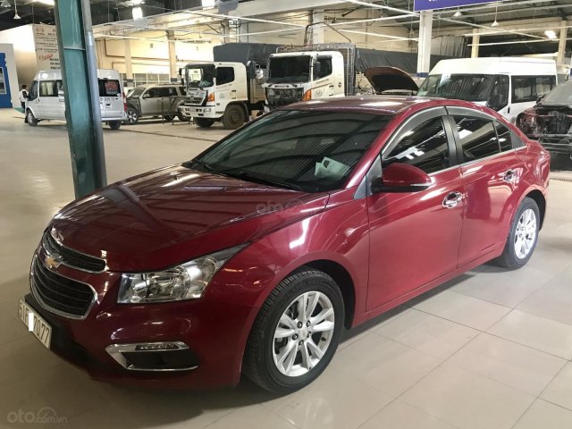 Bán ô tô Chevrolet Cruze 1.6MT sản xuất năm 2016, màu đỏ, xe cá nhân0