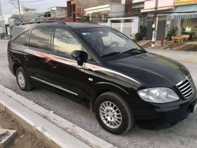 Cần bán lại xe Ssangyong Stavic MT đời 2008, màu đen, xe đẹp