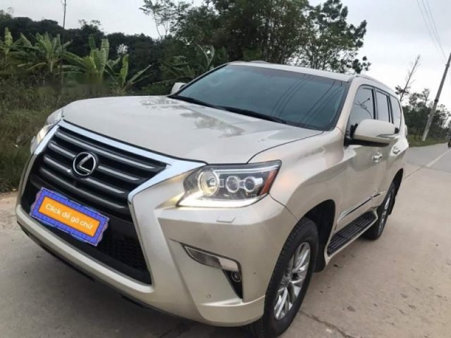 Bán Lexus GX 460 sản xuất 2016, màu vàng cát, nội thất kem, xe tên công ty xuất hóa đơn cao