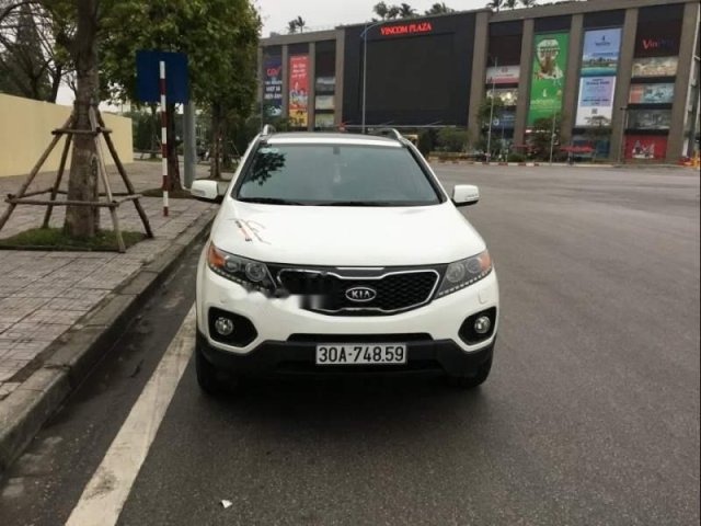 Bán ô tô Kia Sorento đời 2013, màu trắng, giá 620tr