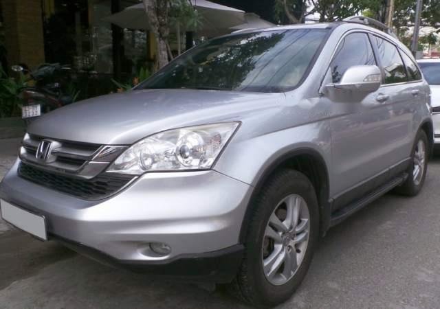 Cần bán xe Honda CR V 2.4 sản xuất 2009, màu bạc, giá chỉ 490 triệu