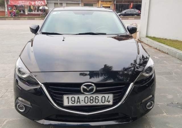 Bán Mazda 3 năm sản xuất 2015, màu đen, nhập khẩu xe gia đình, 612tr