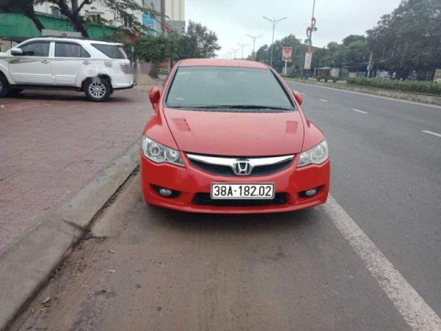 Cần bán xe Honda Civic đời 2008, màu đỏ, nhập khẩu nguyên chiếc