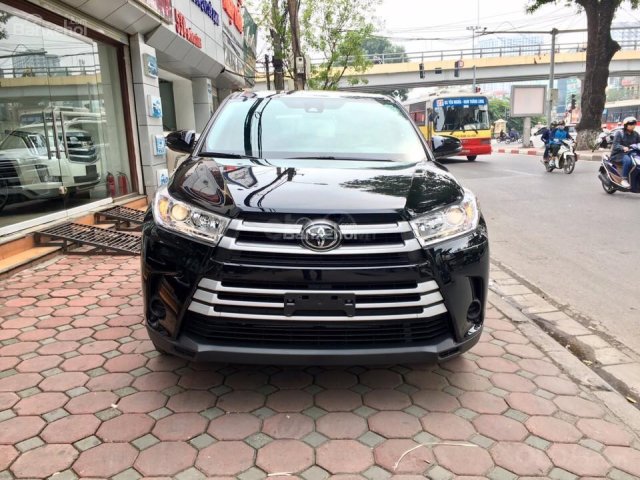 Bán Toyota Highlander 2017, màu đen, nhập khẩu Mỹ, LH Ms Hương: 09453924680