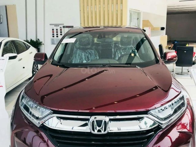 Bán Honda CRV L 2019, chỉ 300Tr nhận xe ngay - khuyến mãi full đồ chơi