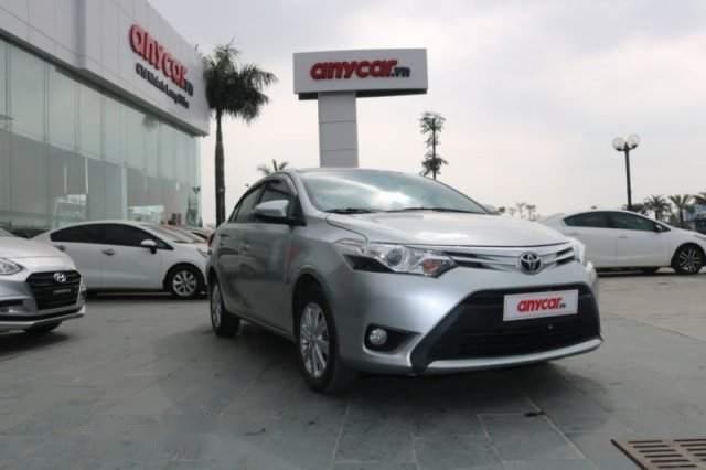 Bán Toyota Vios G 1.5AT sản xuất 2017, màu bạc 