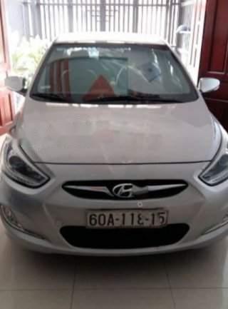 Cần bán xe Hyundai Accent 1.4 AT đời 2013, màu bạc, nhập khẩu 