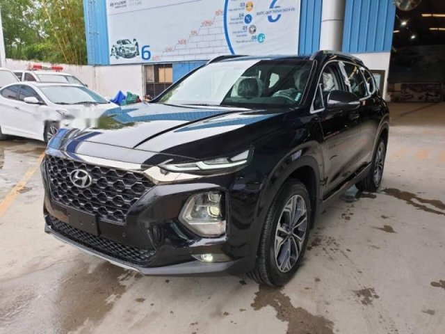 Cần bán Hyundai Santa Fe năm 2019, màu đen, nhập khẩu nguyên chiếc