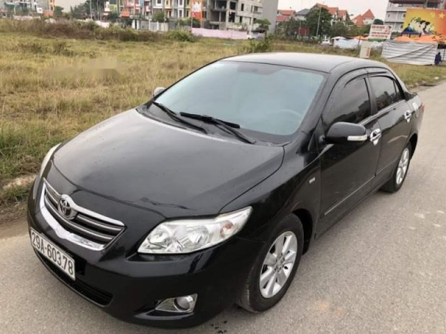 Cần bán gấp Toyota Corolla Altis sản xuất năm 2009, màu đen, xe đẹp