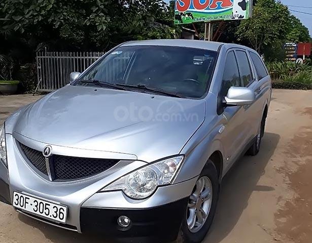 Bán ô tô Ssangyong Actyon Sport 2.0L đời 2007, màu bạc, xe nhập