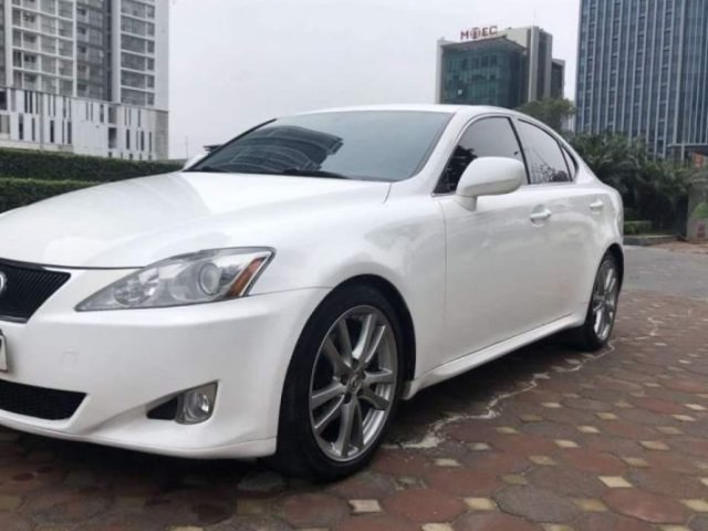 Bán Lexus IS 250 năm sản xuất 2007, màu trắng, nhập khẩu nguyên chiếc như mới0