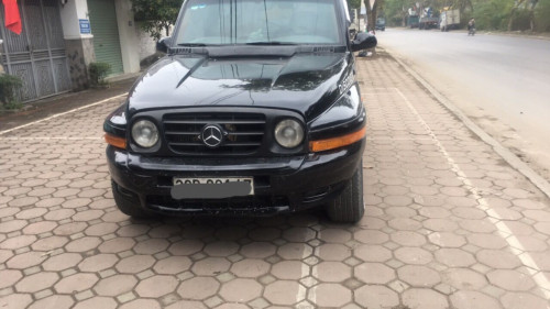 Bán Ssangyong Korando 2.0 MT năm sản xuất 2002, màu đen chính chủ  