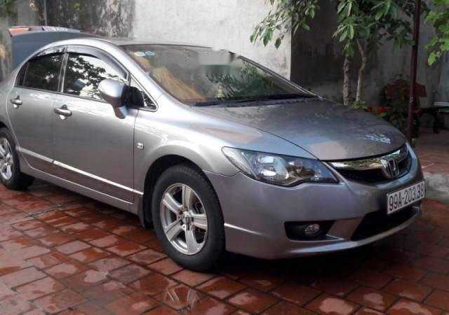 Bán Honda Civic 1.8MT đời 2010, màu bạc, nhập khẩu  