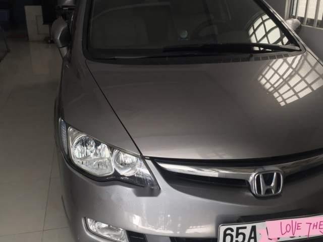 Bán ô tô Honda Civic 1.8MT đời 2008, màu xám, số sàn, giá tốt