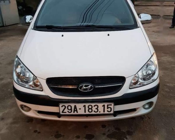 Cần bán Hyundai Getz 2010, màu trắng, nhập khẩu  0