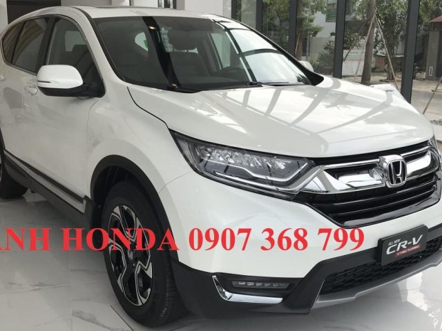 Bán Honda CR V màu trắng ngọc trinh, giao ngay nha bà con