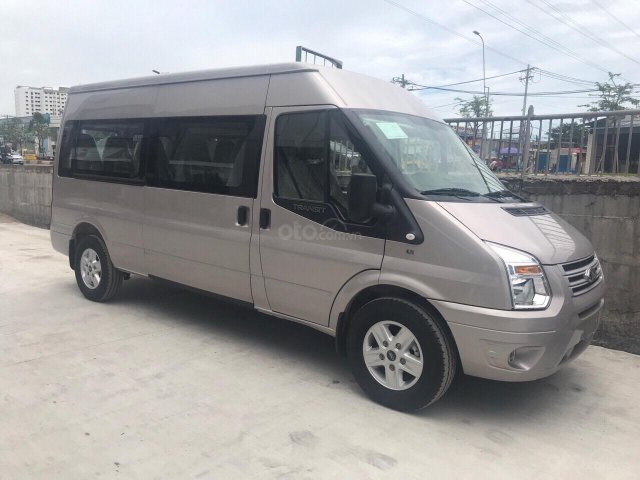 Bán Ford Transit Mid sản xuất 2020, màu bạc0