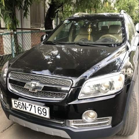 Bán Chevrolet Captiva Maxx đời 2009, màu đen