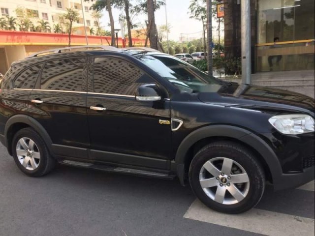 Gia đình bán xe Chevrolet Captiva MT đời 2007, màu đen