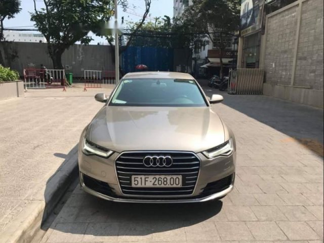 Bán ô tô Audi A6 năm sản xuất 2015, màu vàng, nhập khẩu nguyên chiếc