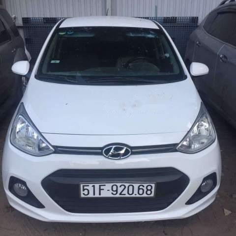 Cần bán lại xe Hyundai Grand i10 sản xuất 2016, màu trắng, nhập khẩu, 365 triệu