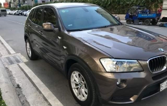 Bán BMW X3 đời 2012, màu nâu