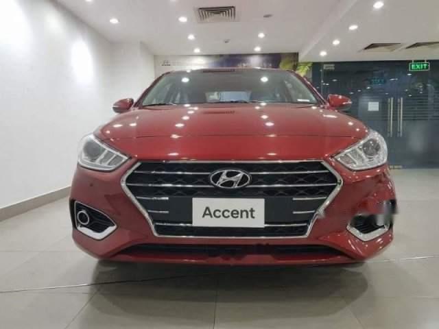 Bán ô tô Hyundai Accent MT đời 2018, màu đỏ