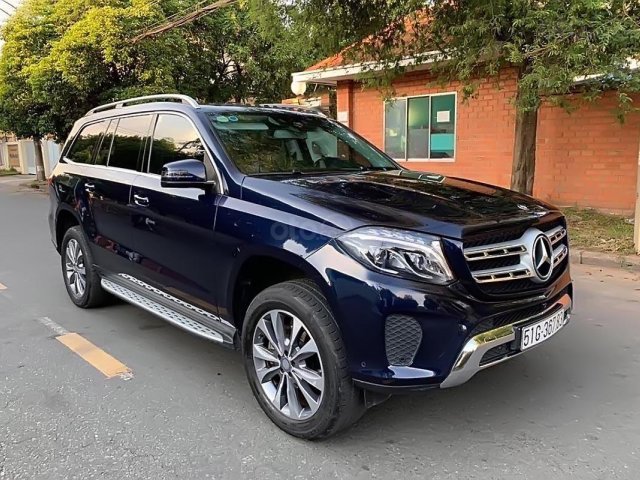 Bán ô tô Mercedes GLS 400 4Matic sản xuất 2016, màu xanh lam, xe nhập