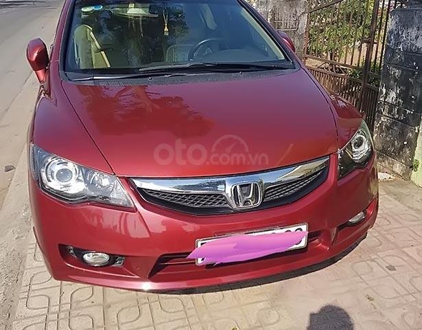 Bán Honda Civic 2.0 AT đời 2009, màu đỏ, giá 420tr