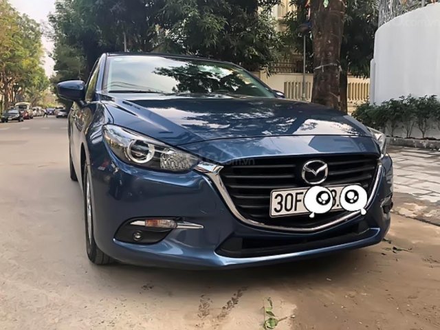 Bán ô tô Mazda 3 1.5 AT sản xuất 2018, màu xanh lam, giá 695tr