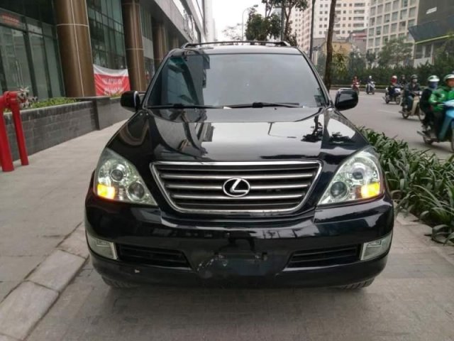 Bán ô tô Lexus GX 470 năm sản xuất 2008, màu đen, nhập khẩu 