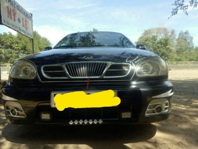 Cần bán xe Daewoo Lanos đời 2003, màu đen, giá tốt