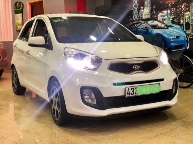 Bán xe Kia Morning Si 1.25AT đời 2014, màu trắng, 325tr